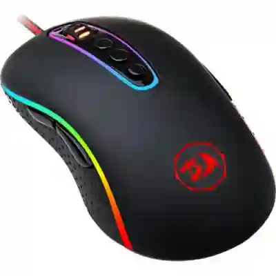 Mouse Optic Redragon Phoenix Chroma, RGB LED, USB, Black