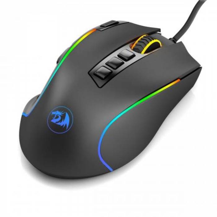 Mouse Optic Redragon Predator, USB, Black