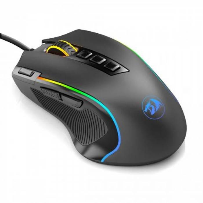 Mouse Optic Redragon Predator, USB, Black