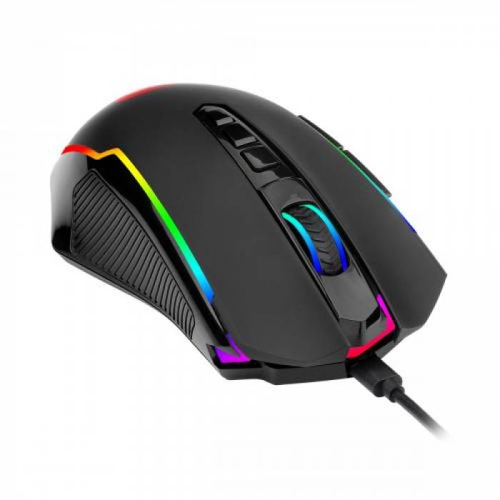 Mouse Optic Redragon Ranger Lite, USB/USB Wireless, Black