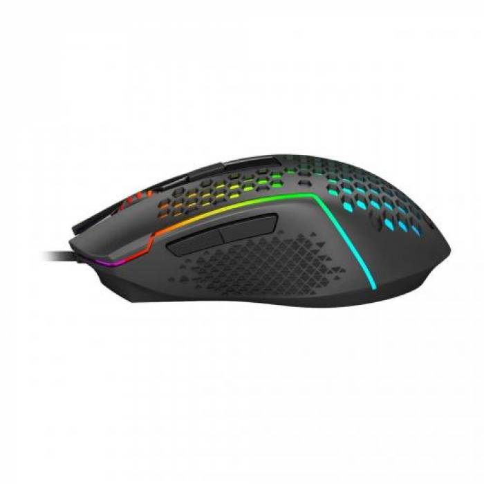 Mouse Optic Redragon Reaping Elite RGB, USB, Black