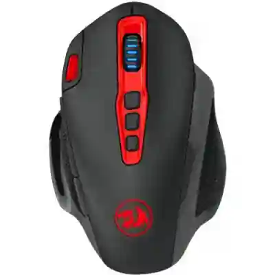 Mouse Optic Redragon Shark, Red LED, USB Wireless, Black-Red