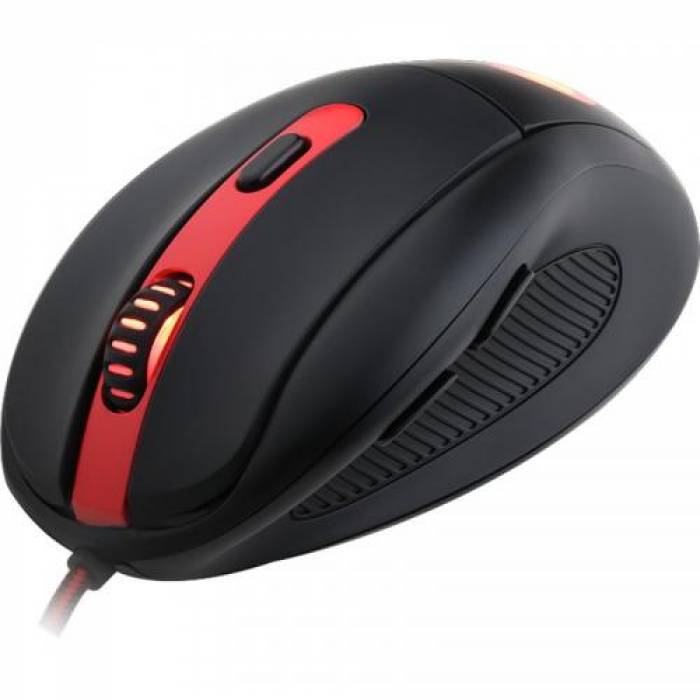 Mouse optic Redragon Smilodon, USB, Black/Red