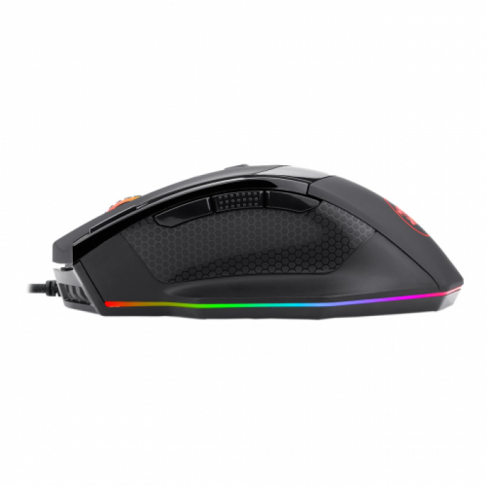 Mouse Optic Redragon Sniper, RGB LED, USB, Black