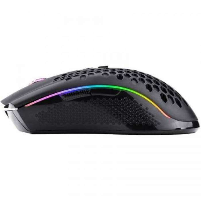 Mouse Optic Redragon Storm Pro RGB, USB Wireless, Black