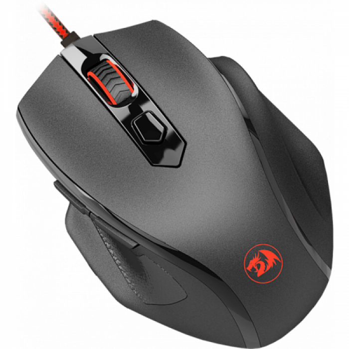 Mouse Optic Redragon Tiger 2, Red LED, USB, Black