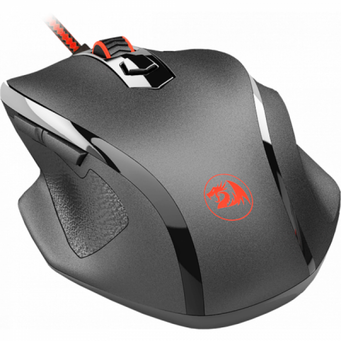 Mouse Optic Redragon Tiger 2, Red LED, USB, Black
