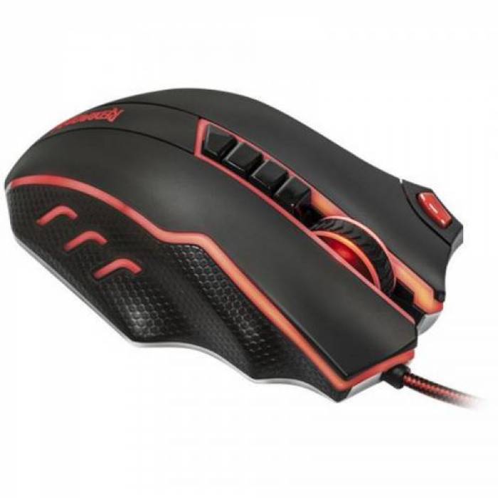 Mouse Optic Redragon TitanoBoa2 Chroma, RGB LED, USB, Black