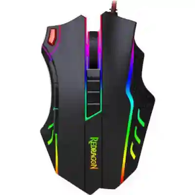 Mouse Optic Redragon TitanoBoa2 V2 RGB, USB, Black