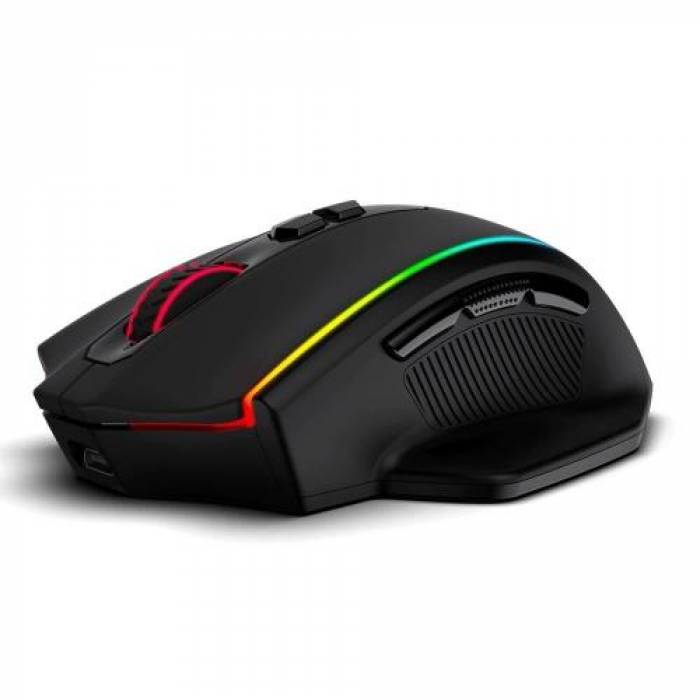 Mouse Optic Redragon Vampire Elite RGB, USB Wireless, Black