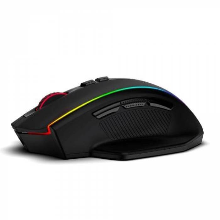 Mouse Optic Redragon Vampire Elite RGB, USB Wireless, Black