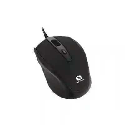 Mouse Optic Serioux Pastel 3300, USB, Black