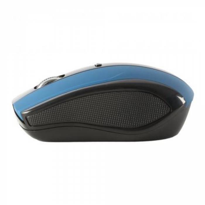 Mouse Optic Serioux Rainbow 400, USB Wireless, Blue