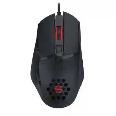 Mouse Optic Serioux Tobis, USB, Black