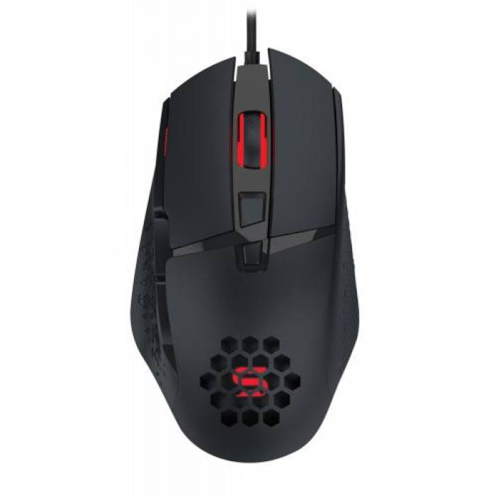 Mouse Optic Serioux Tobis, USB, Black