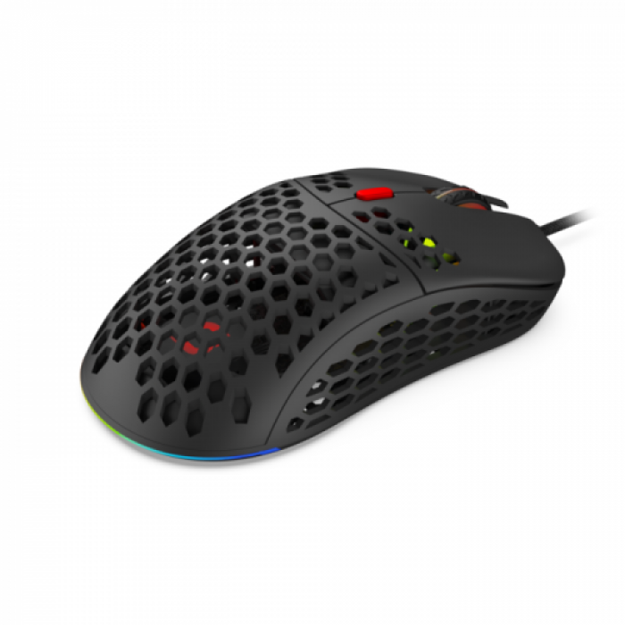 Mouse Optic SPC Gear LIX Plus, USB, Black