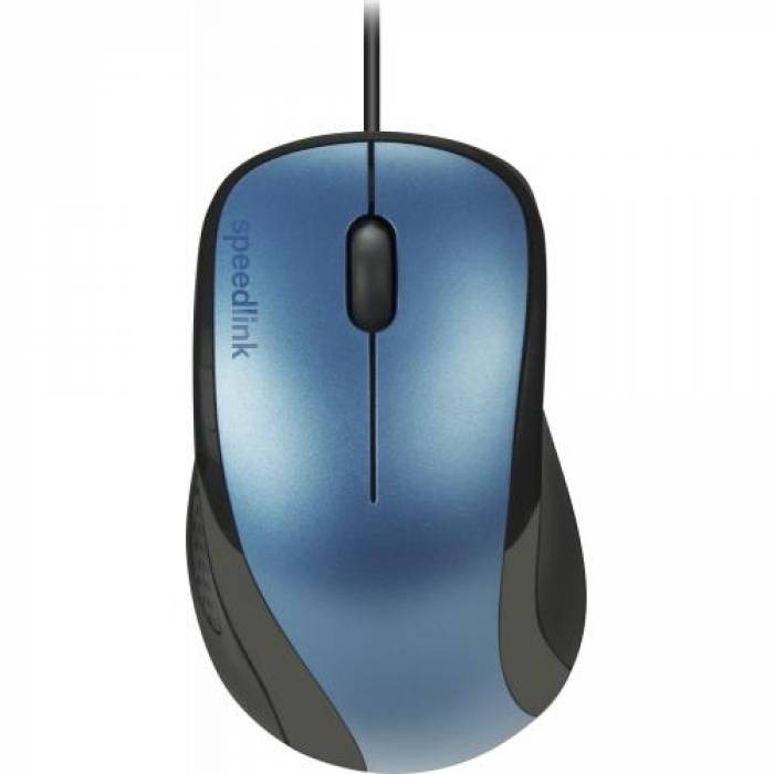 Mouse Optic SpeedLink Kappa, USB, Black-Blue