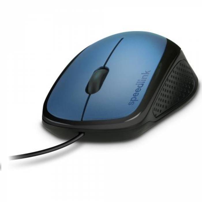 Mouse Optic SpeedLink Kappa, USB, Black-Blue