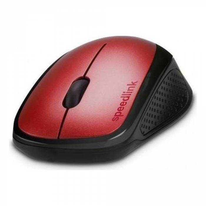 Mouse Optic Speedlink Kappa, USB Wireless, Black-Red