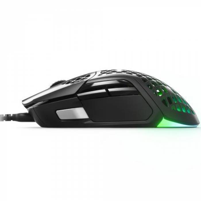 Mouse Optic SteelSeries Aerox 5, USB, Black