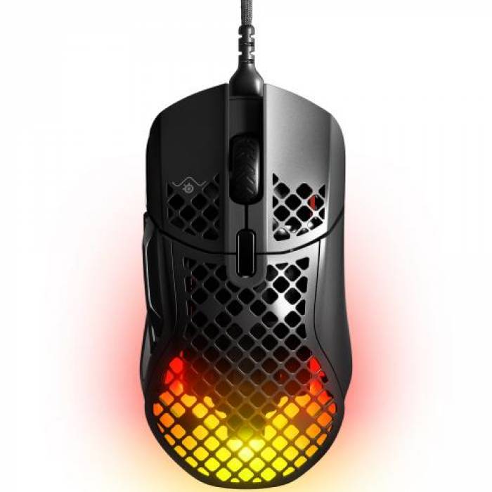 Mouse Optic SteelSeries Aerox 5, USB, Black