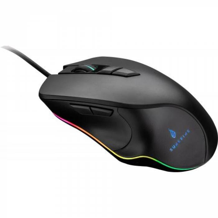 Mouse Optic SureFire by Verbatim Martial Claw, RGB LED, USB, Black