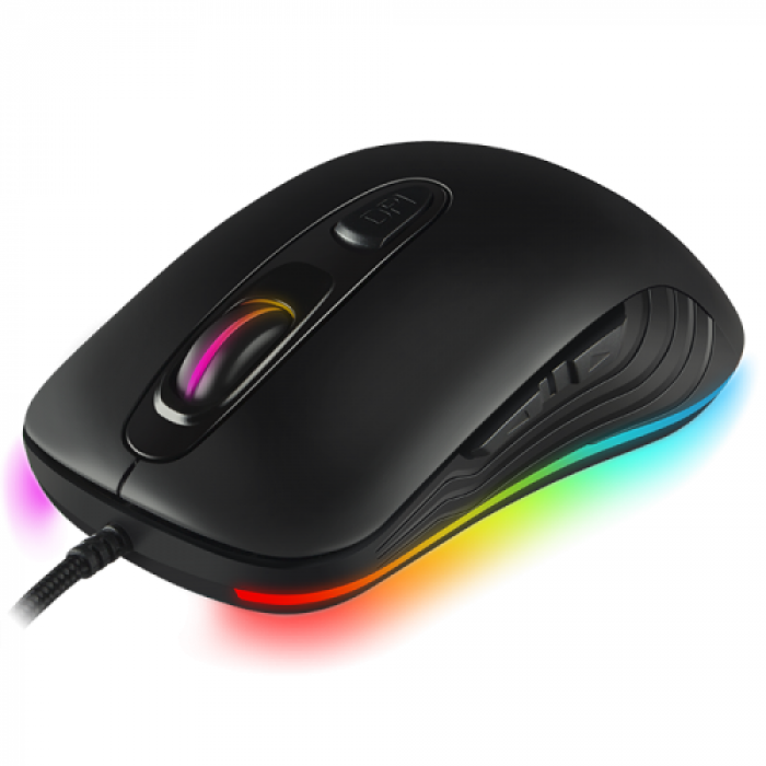 Mouse Optic SVEN RX-G820 RGB, USB, Black