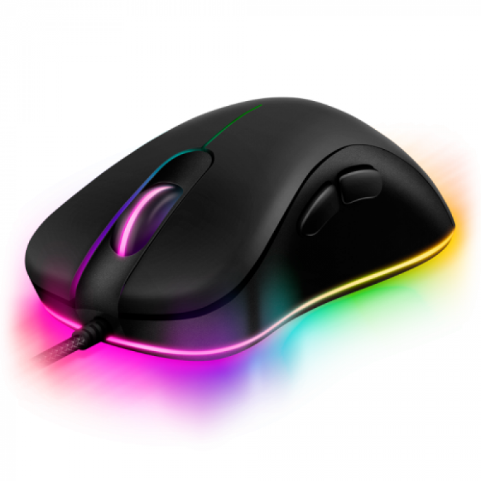 Mouse Optic SVEN RX-G830 RGB, USB, Black