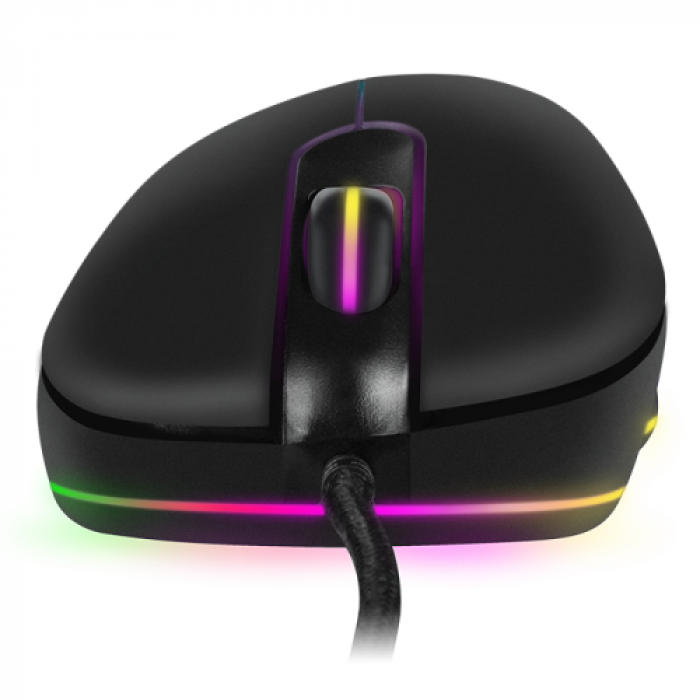 Mouse Optic SVEN RX-G830 RGB, USB, Black