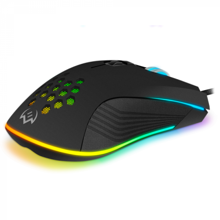 Mouse Optic SVEN RX-G850 RGB, USB, Black