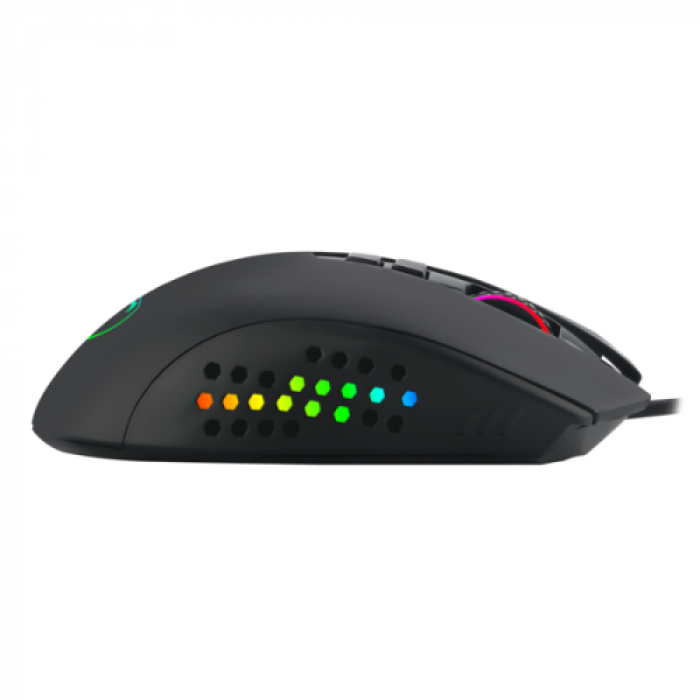 Mouse Optic T-Dagger Captain, RGB LED, USB, Black