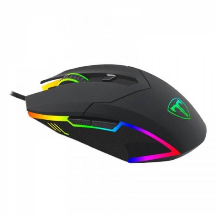 Mouse Optic T-Dagger Lance Corporal, RGB LED, USB, Black