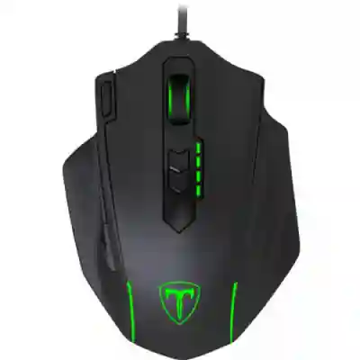 Mouse Optic T-Dagger Major, RGB LED, USB, Black