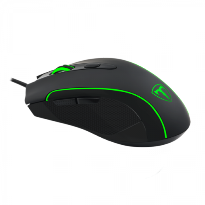 Mouse Optic T-Dagger Private, RGB LED, USB, Black