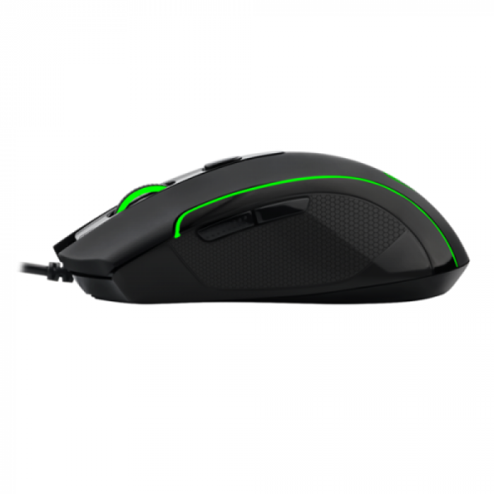 Mouse Optic T-Dagger Private, RGB LED, USB, Black