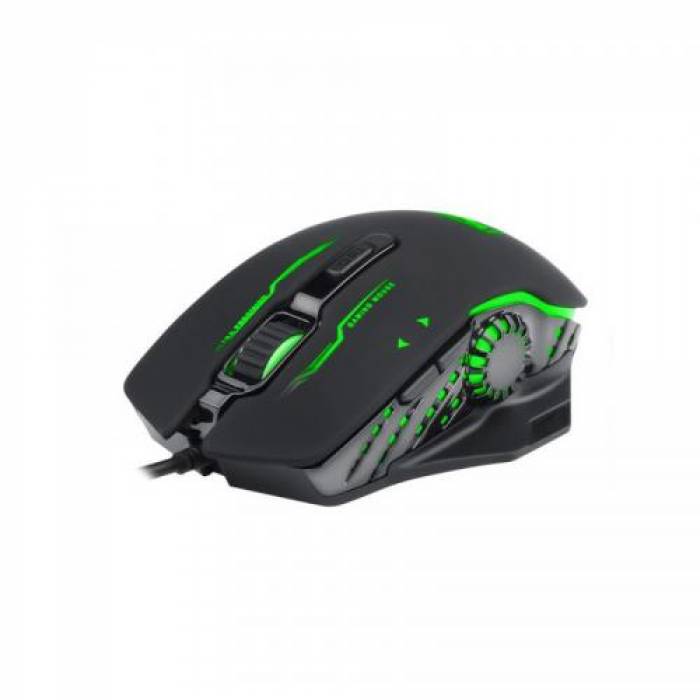 Mouse Optic T-Dagger Recruit, RGB LED, USB, Black