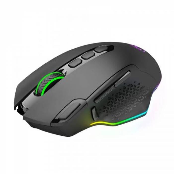 Mouse Optic T-Dagger T-TGM308 Dark Angel Pro, USB Wireless, Black