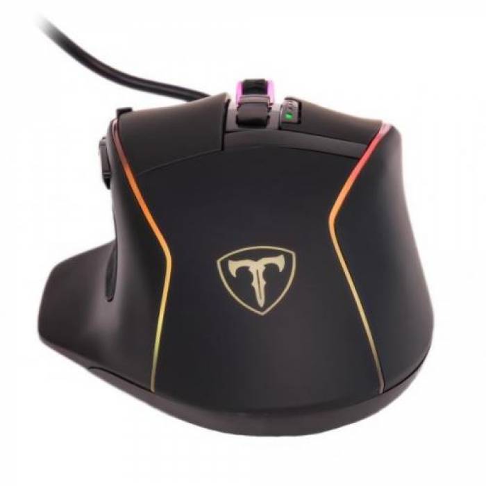 Mouse Optic T-Dagger Vale, USB, Black