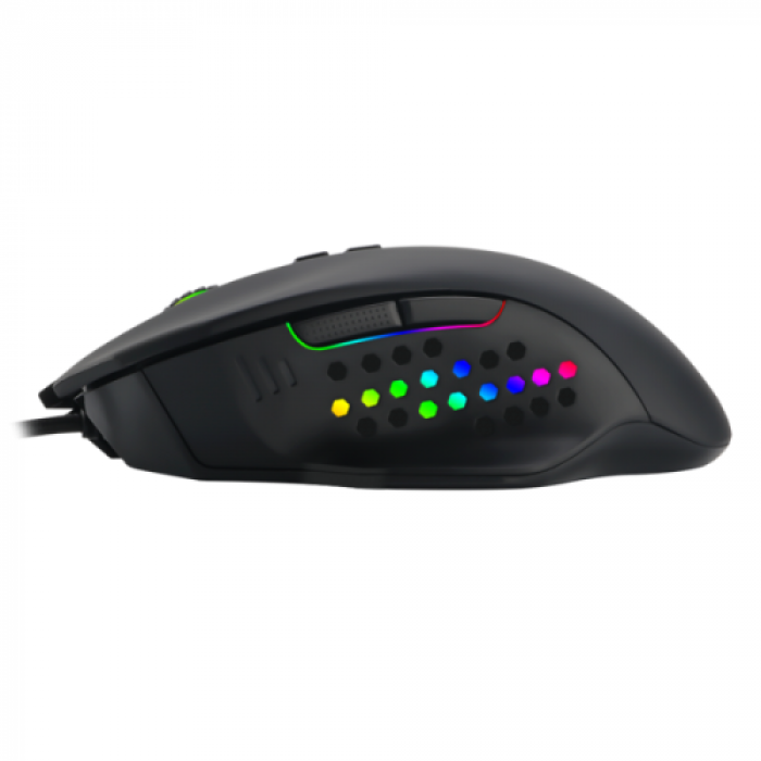 Mouse Optic T-Dagger Warrant Officer, RGB LED, USB, Black