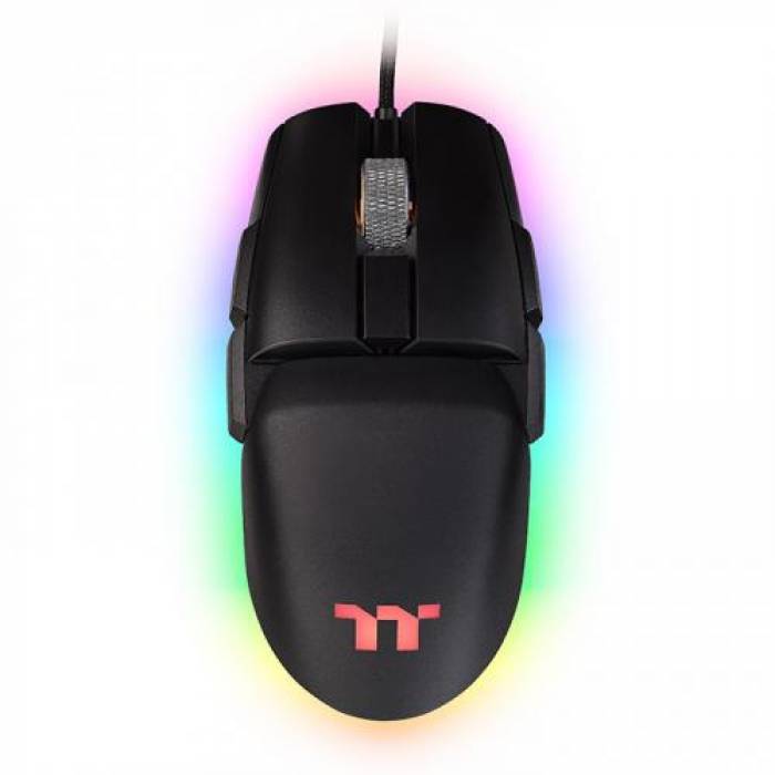 Mouse Optic Thermaltake eSports Argent M5, USB, Black