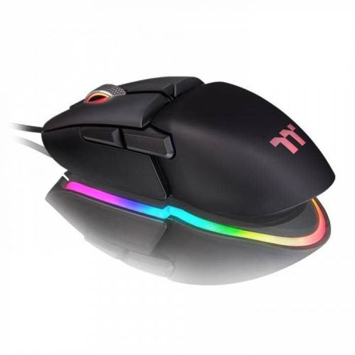 Mouse Optic Thermaltake eSports Argent M5, USB, Black