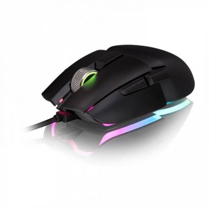 Mouse Optic Thermaltake eSports Argent M5, USB, Black