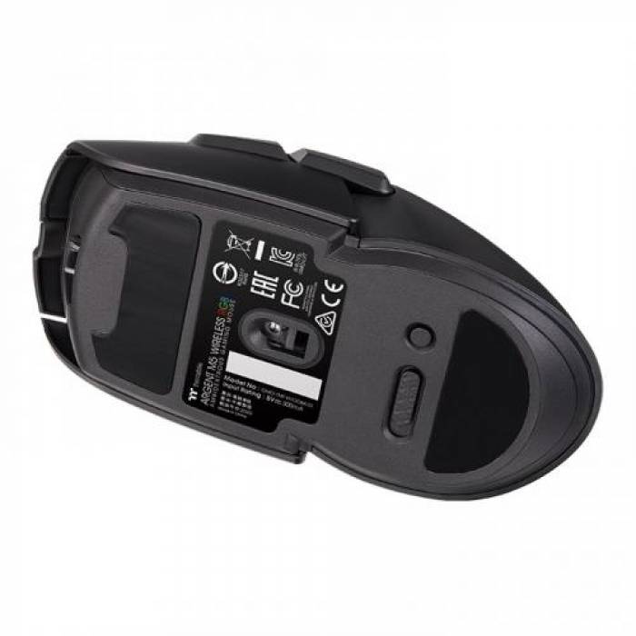 Mouse Optic Thermaltake eSports Argent M5, Wireless, Black