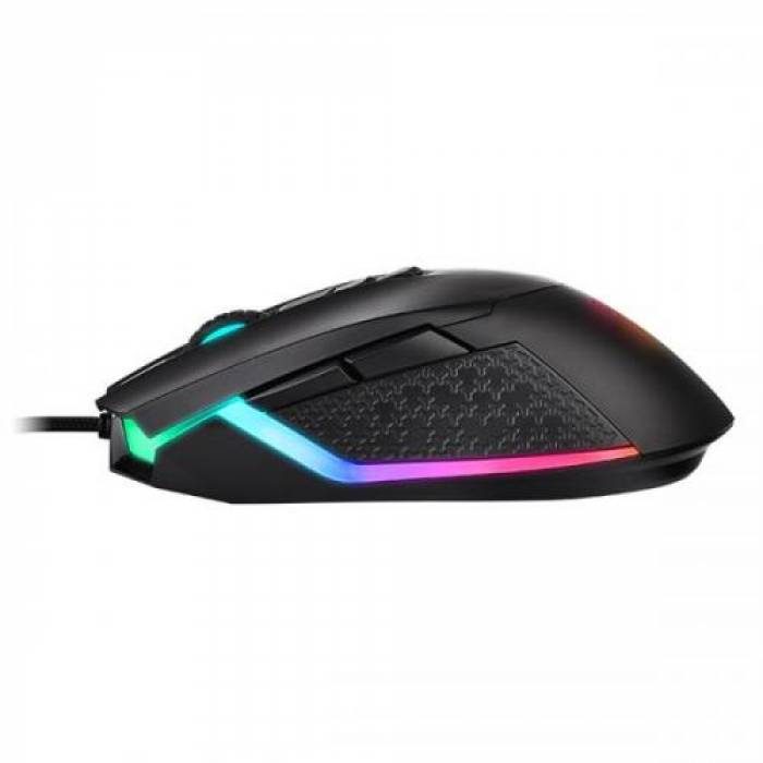 Mouse Optic Thermaltake eSports Iris M50, USB, Black