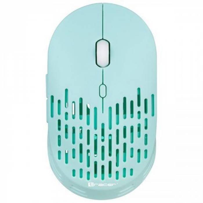 Mouse Optic Tracer PUNCH MINT RF 2.4 GHz, USB Wireless, Green