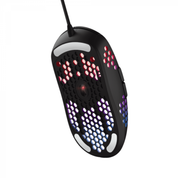 Mouse Optic Trust GTX 960 Graphin Light, USB, Black