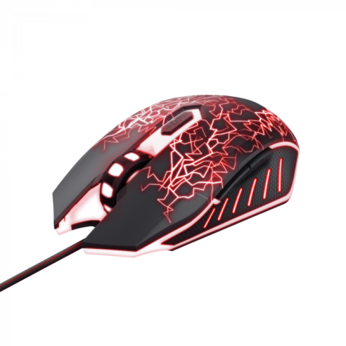 Mouse Optic Trust GXT 105X Izza, USB, Black