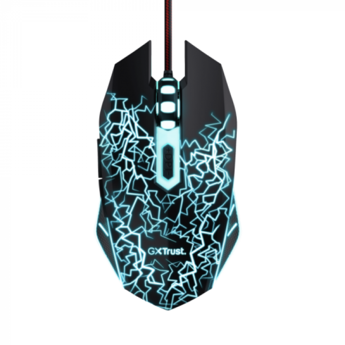 Mouse Optic Trust GXT 105X Izza, USB, Black