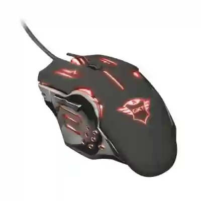 Mouse optic Trust GXT 108 Rava, RGB LED, USB, Black