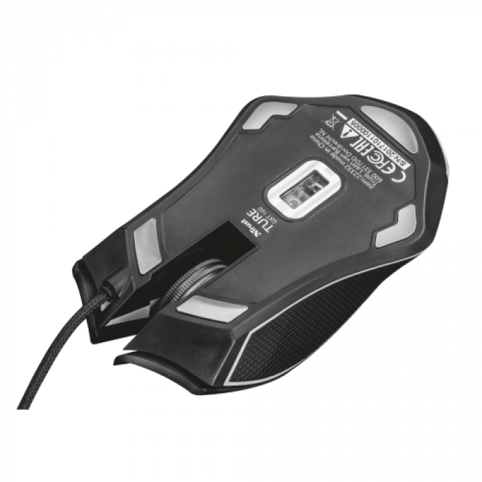 Mouse Optic Trust GXT 160 Ture RGB, USB, Black